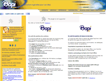 Tablet Screenshot of gapi.fr
